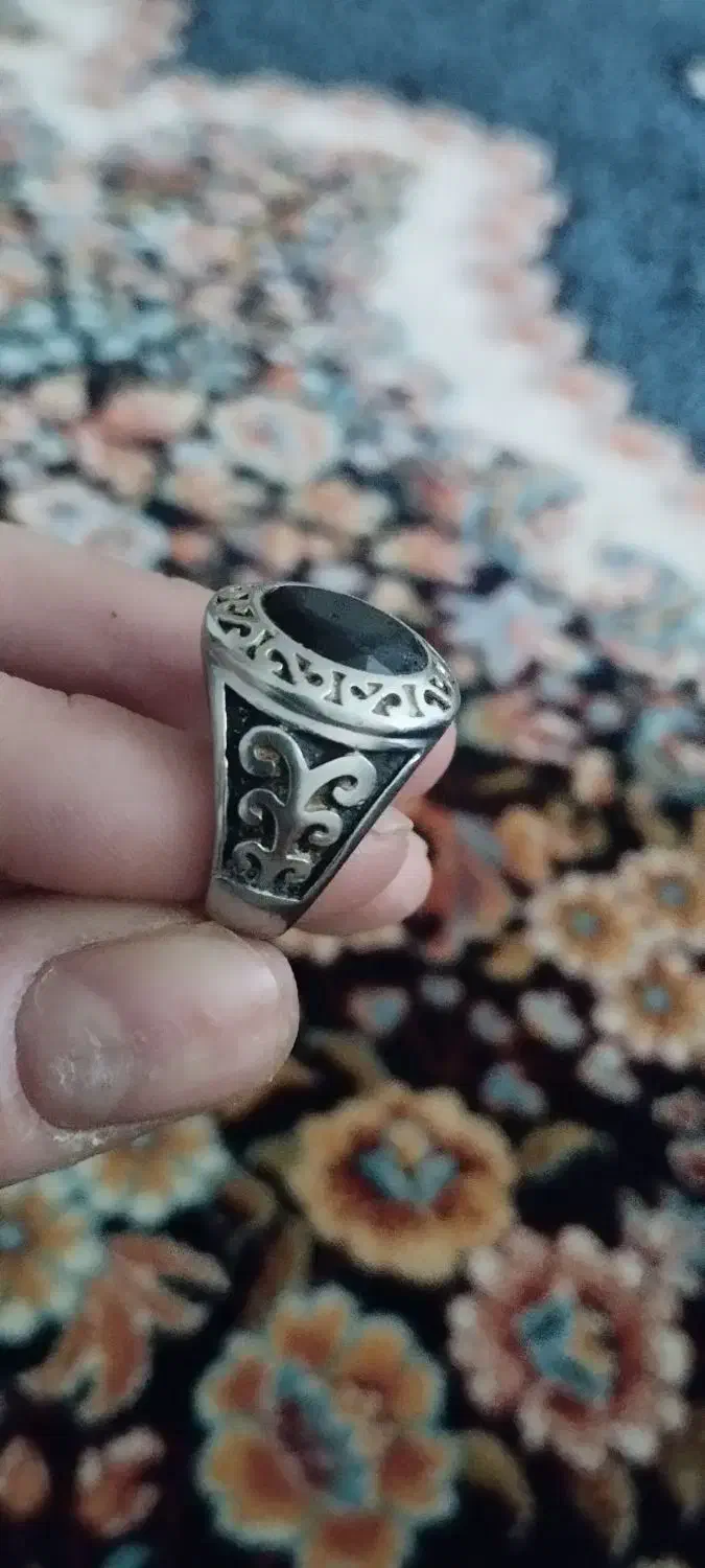 انگشتر نقره اصل|جواهرات|سردشت, |دیوار