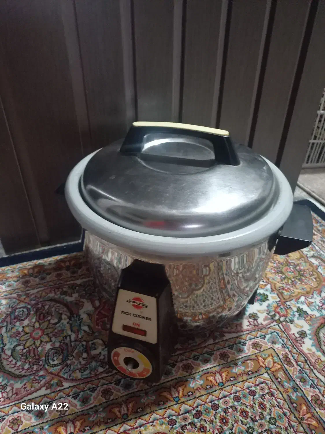 پلو پز برقی.پارس خزر ۸ نفره  .و وسایل دیگر|اجاق گاز و لوازم برقی پخت‌وپز|تبریز, |دیوار