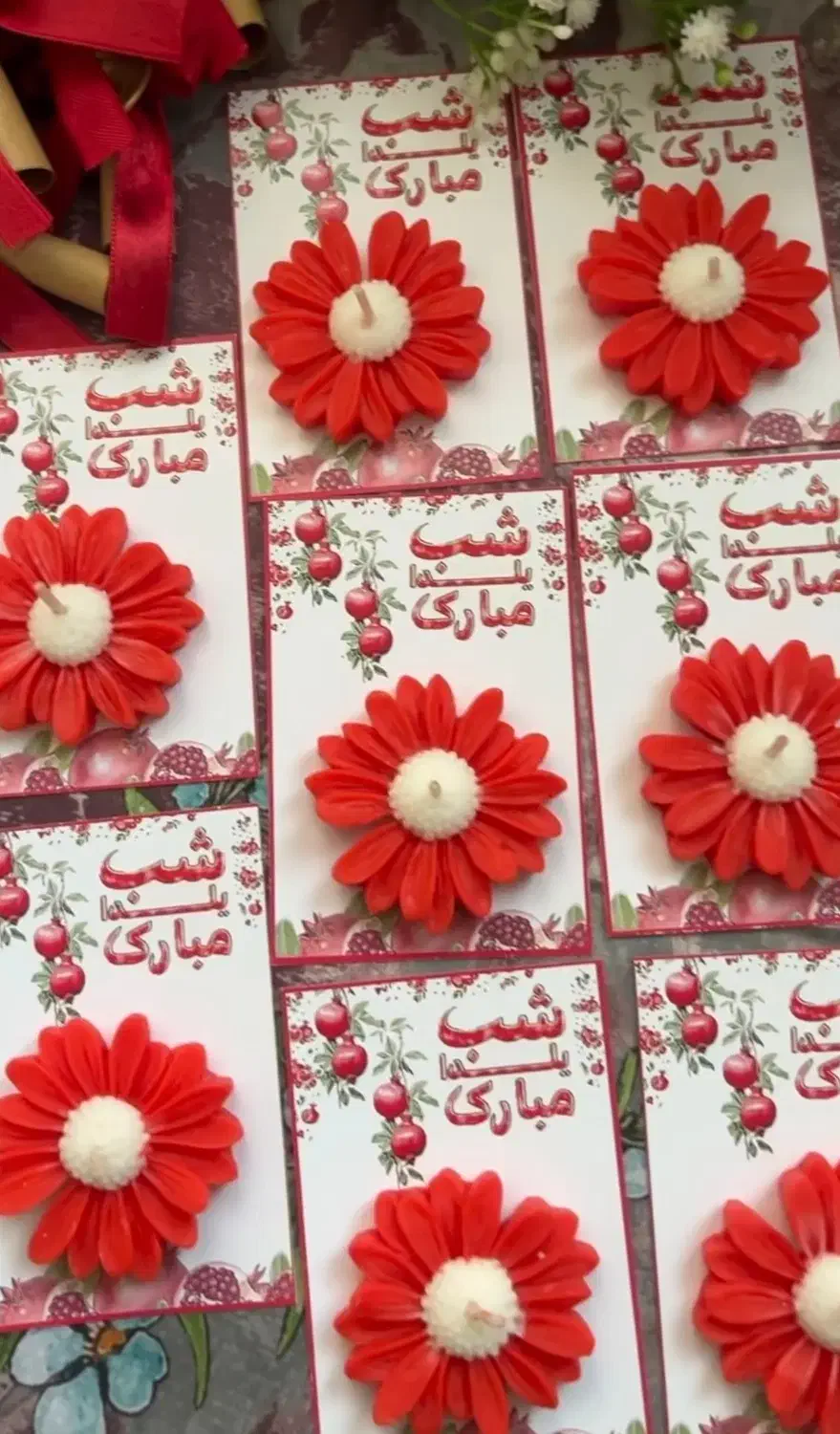 انواع گیفت شمع یلدایی با قیمت استثنایی|صنایع دستی و سایر لوازم تزئینی|تهران, خلیج فارس|دیوار