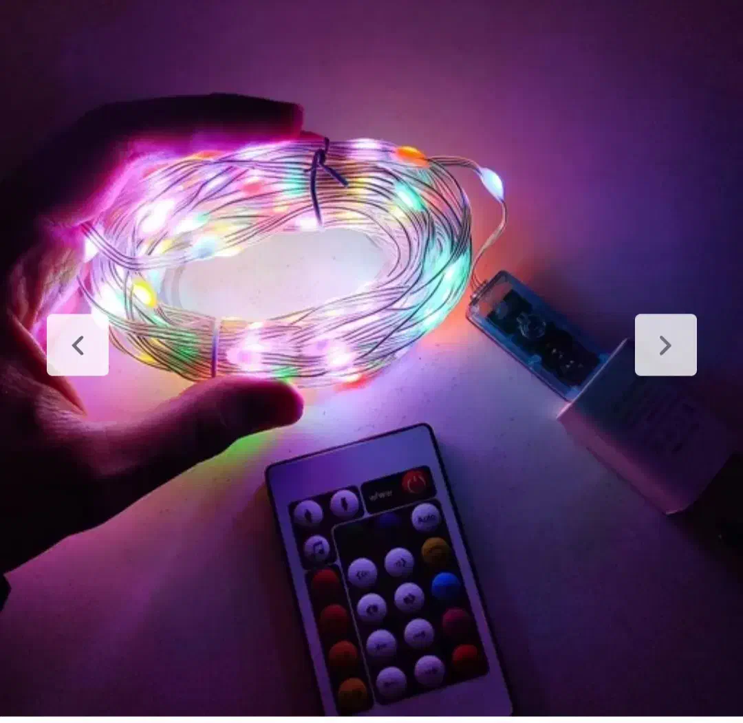 ریسه RGB.       ولت ۵|ریسه و چراغ تزئینی|مشهد, تربیت (صدف)|دیوار