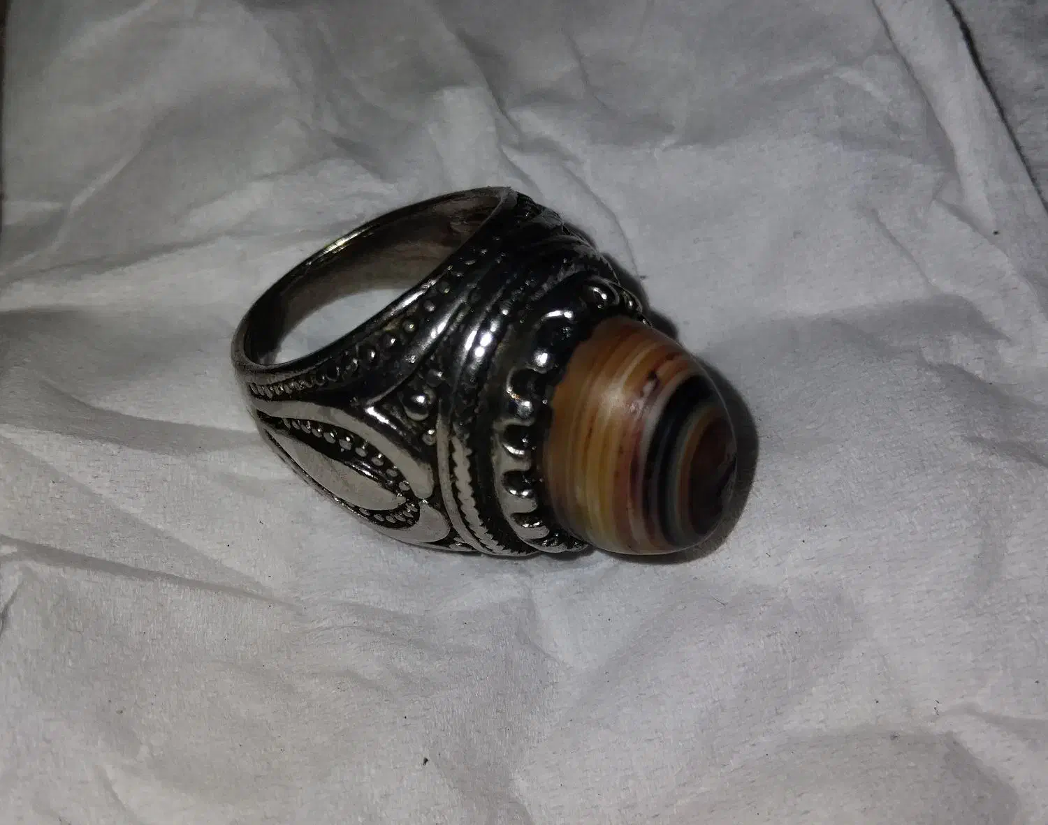 انگشتر باباقوری یمنی (تضمینی)|جواهرات|رامشیر, |دیوار