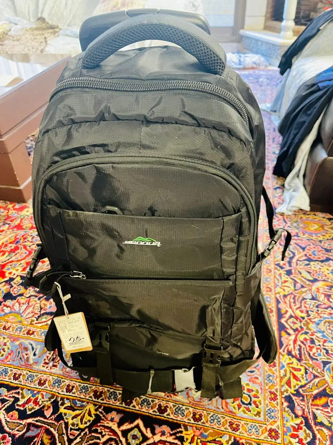 کوله پشتی چرخ دار ساخت کره جنوبی|کیف، کفش، کمربند|اصفهان, فیض|دیوار