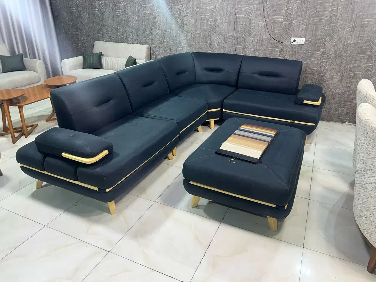 مبل راحتی ال ناتالی تختخوابشو|مبلمان خانگی و میز عسلی|مشکیندشت, |دیوار