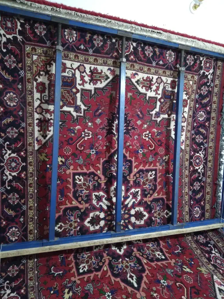 فروش فرش 6متریتازه از دار افتاده|فرش|سهند, |دیوار