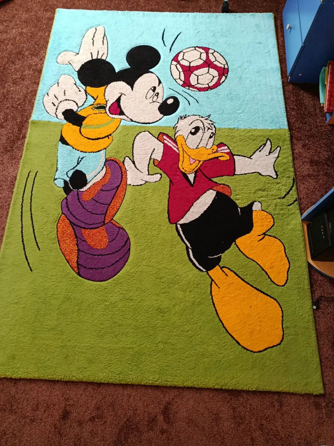 دو فرش ۶ متری اتاق کودک|فرش|گرگان, |دیوار