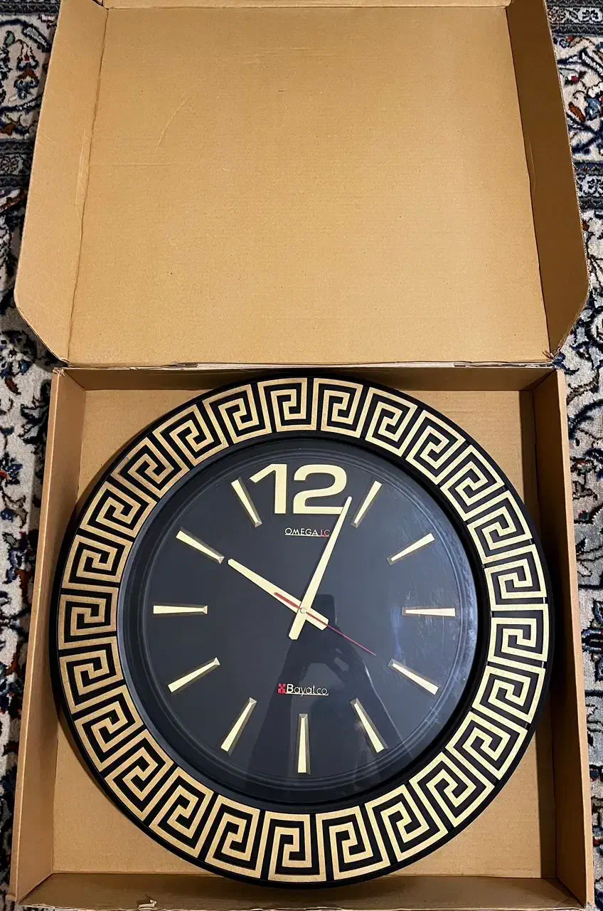 ساعت امگا ال سی (در ابعاد ۶۰×۶۰)|ساعت دیواری و تزئینی|ساری, |دیوار