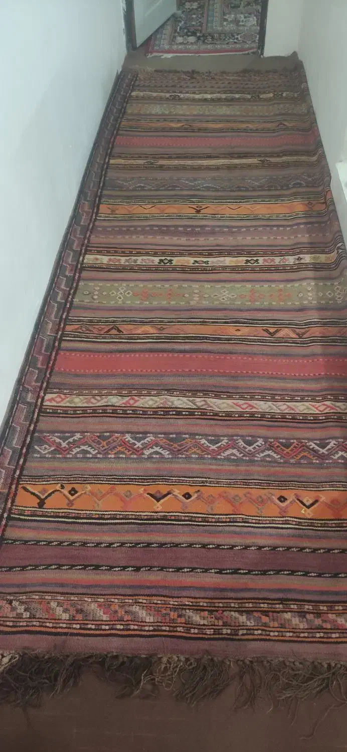 فرش گلیم دست بافت|گلیم، جاجیم، گبه|مشهد, نظام دوست|دیوار