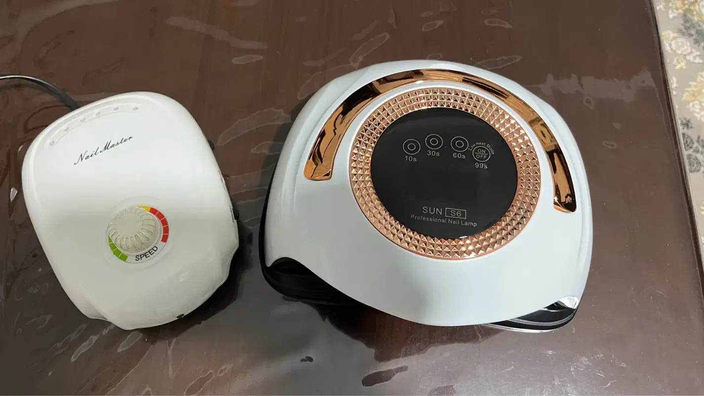 دستگاه uv و سوهان برقی ناخن|آرایشی، بهداشتی، درمانی|مشهد, الهیه|دیوار