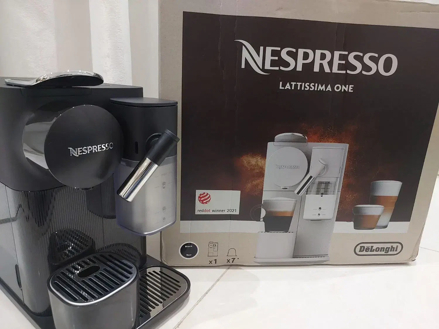 نسپرسو ساز دلونگی|سماور، چایساز، قهوهساز|پرند, فاز ۳|دیوار