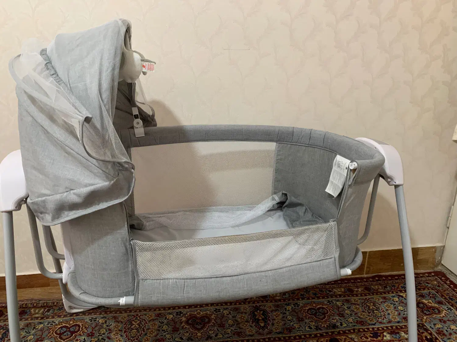 تخت کنار مادر برقی (ماستلا) کاملا نو|تخت و سرویس خواب|خسروشاه, |دیوار