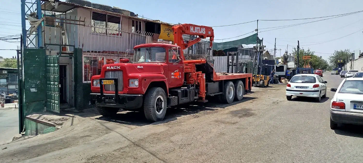 جرثقیل ماک ۱۰تن|خودرو سنگین|ری, دولت‌آباد|دیوار