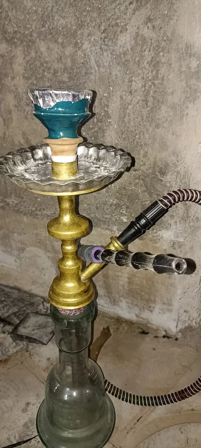 قلیان برنجی درحد نو|زیورآلات و اکسسوری|هندمینی, |دیوار