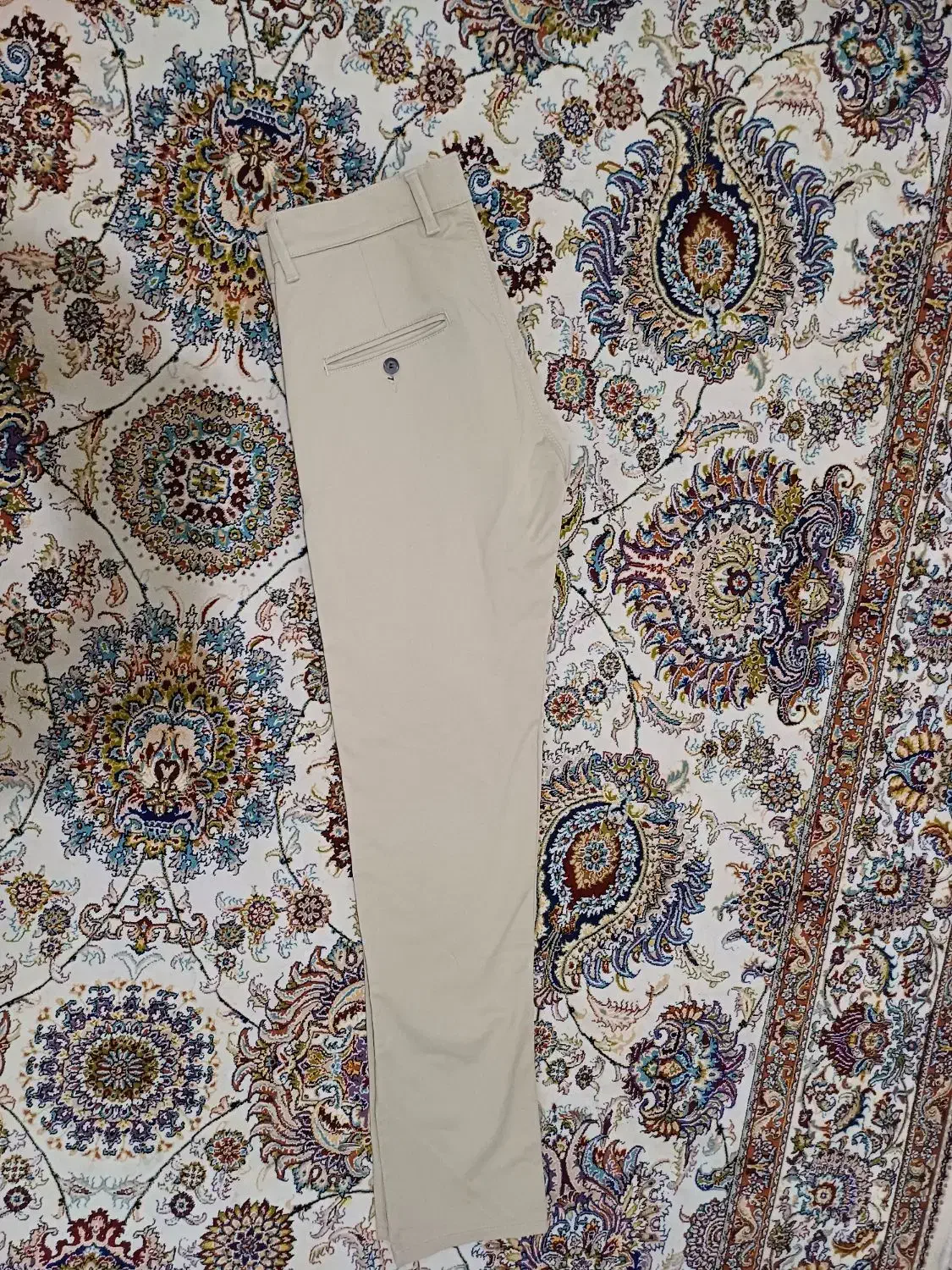 شلوار کتان کرمی با کیفیت سایز ۳۲|لباس|اردبیل, |دیوار