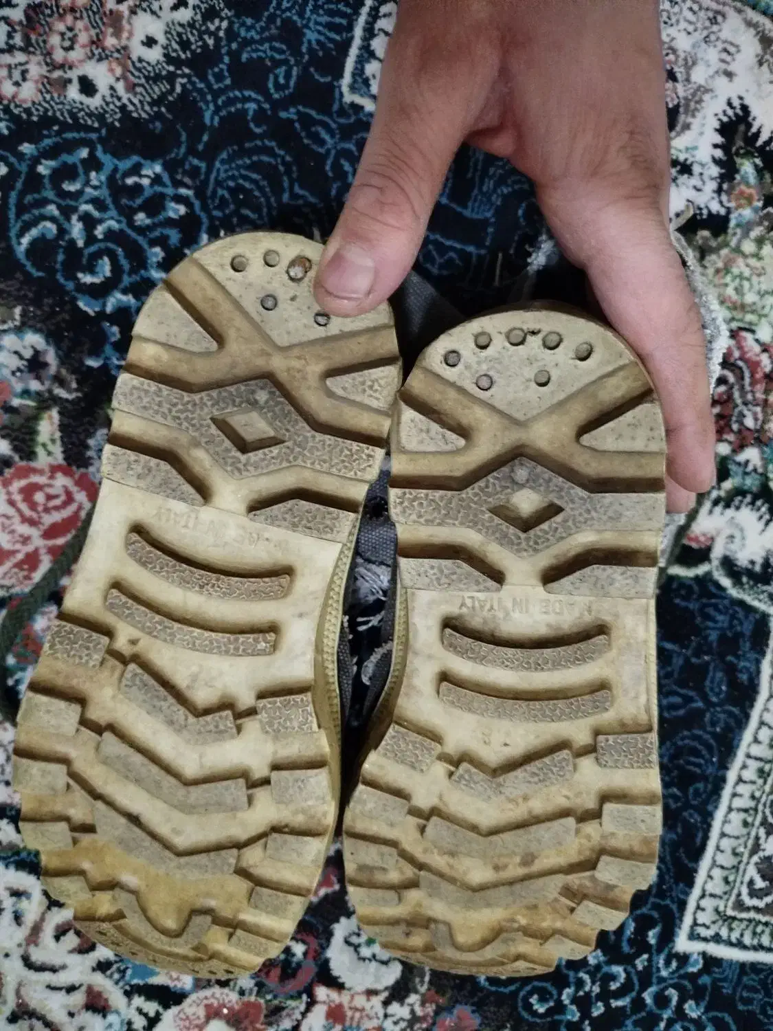 کفش برزنت نیم بوت|کیف، کفش، کمربند|فولادشهر, B4|دیوار