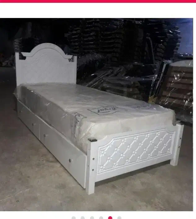 تخت ۱ نفره دخترانه نوجوان|تخت و سرویس خواب|مهدی شهر, |دیوار