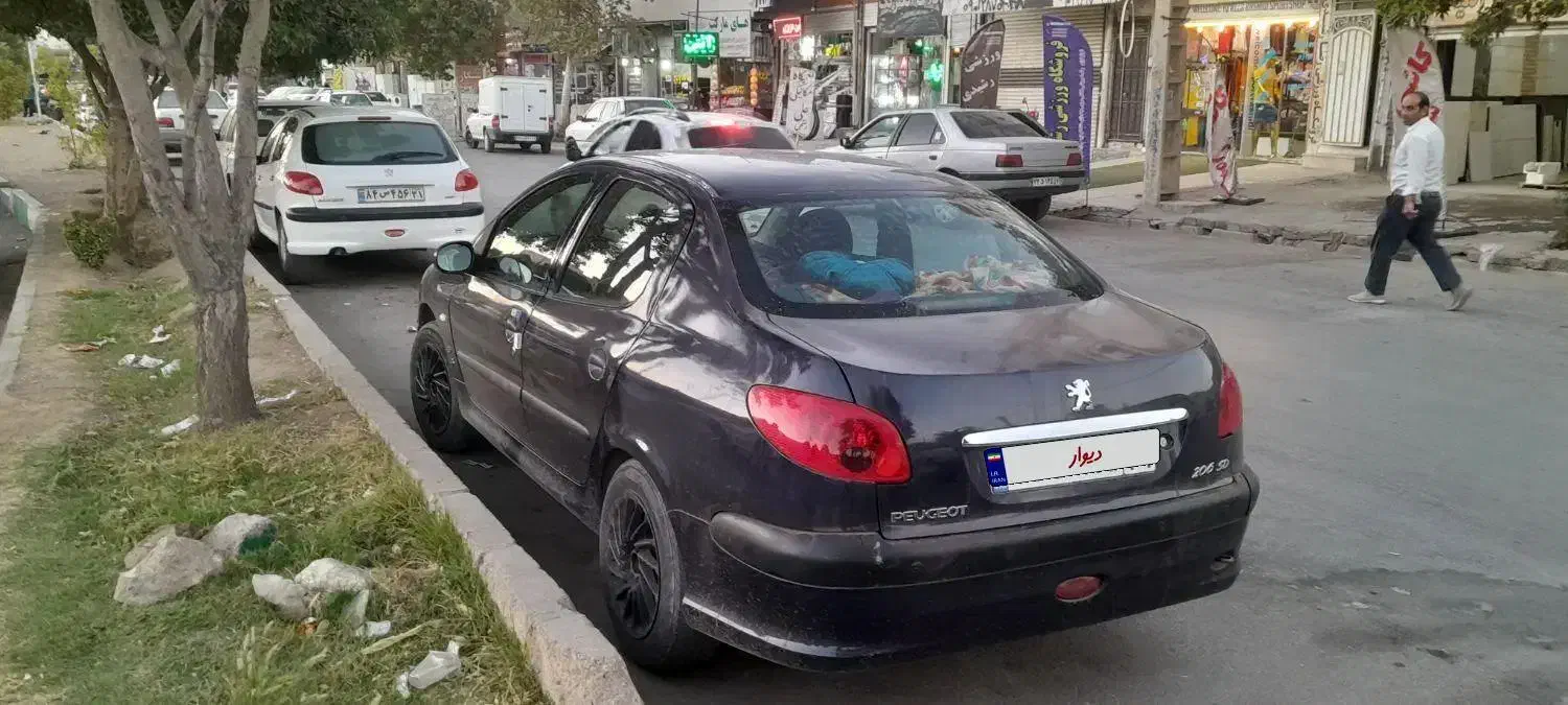 پژو ۲۰۶ اس دی تیوفایو|خودرو سواری و وانت|خرم‌آباد, |دیوار