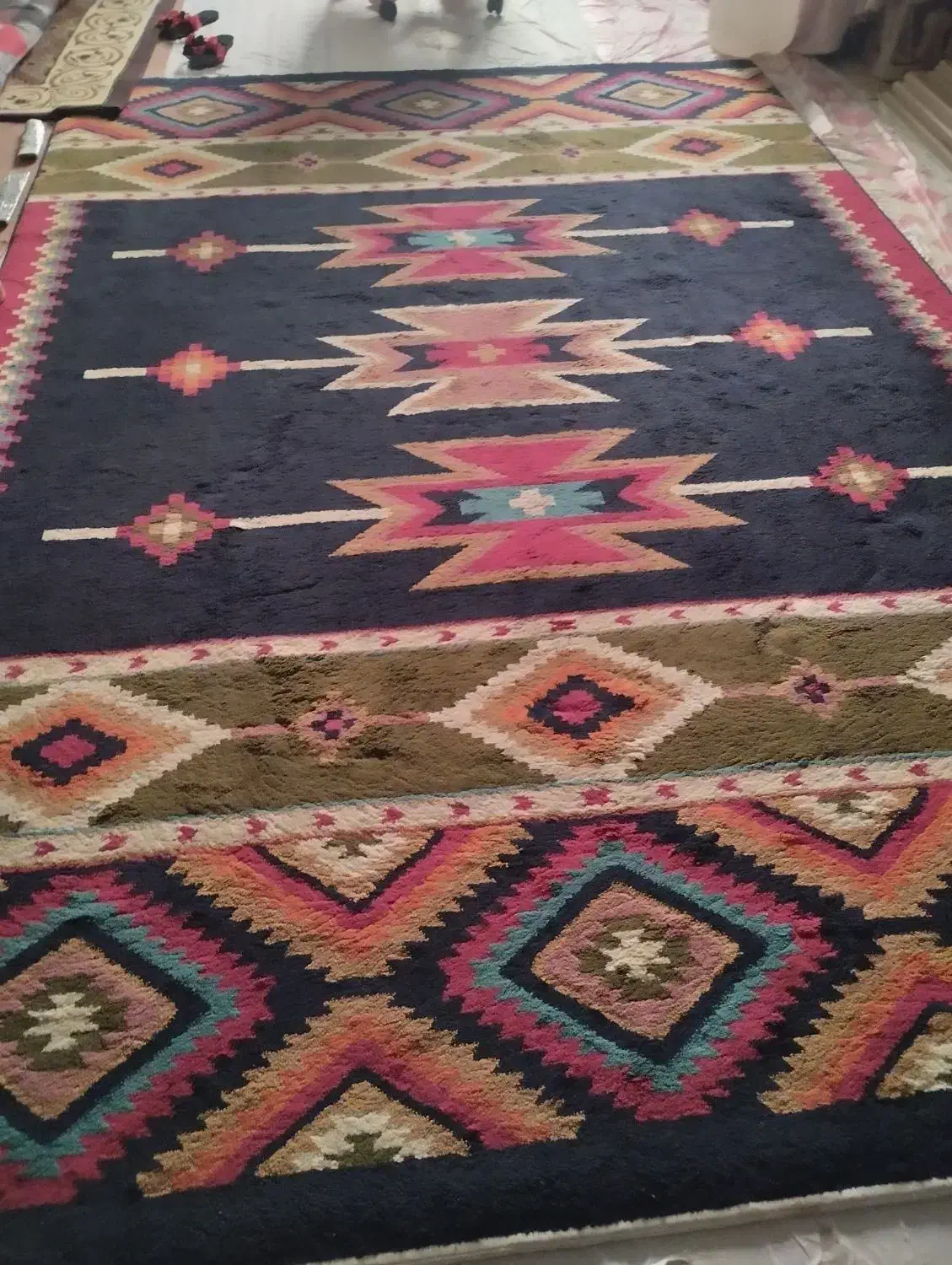 فرش فانتزی ماشینی شش متری|فرش|بومهن, |دیوار