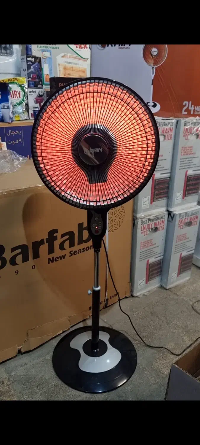 پنکه هیتر بخاری برقی تابشی پنکه ای حرارتی گرمایشی|بخاری، هیتر، شومینه|اصفهان, خلجا|دیوار