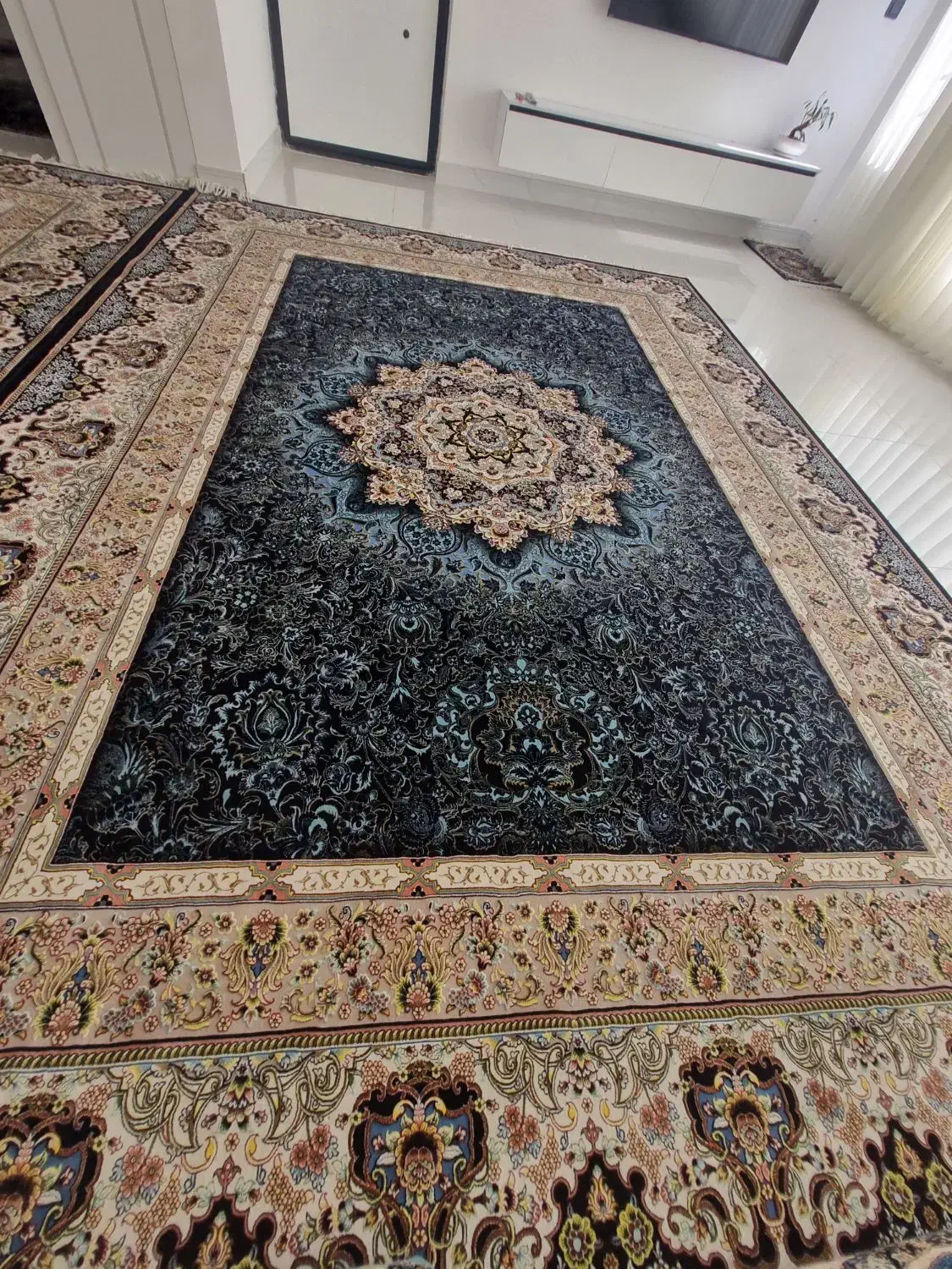 فرش ۱۲ متری|فرش|ساوه, |دیوار