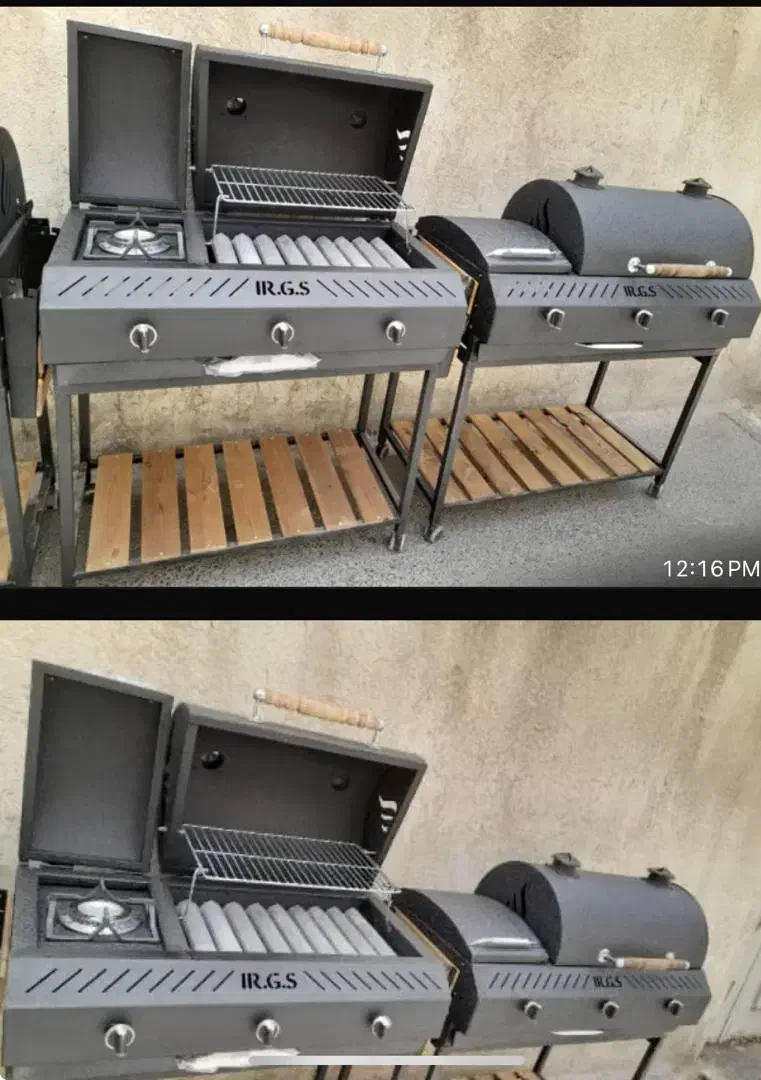 فروش ویژه منقل کبابپز چدنی خانگی و رستورانی|اجاق گاز و لوازم برقی پختوپز|همدان, |دیوار