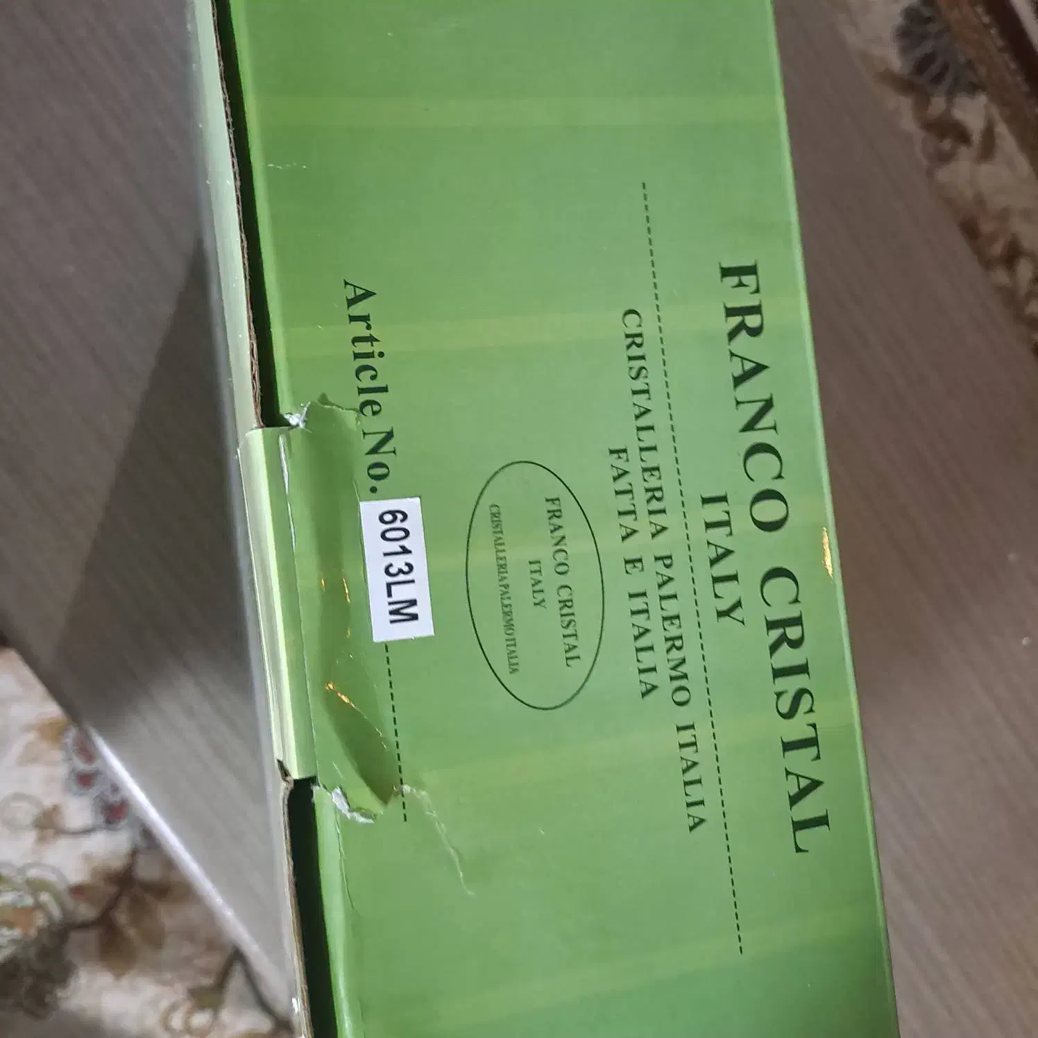 ظرف کریستال اصل ایتالیا|ظروف سرو و پذیرایی|تهران, باغ فیض|دیوار