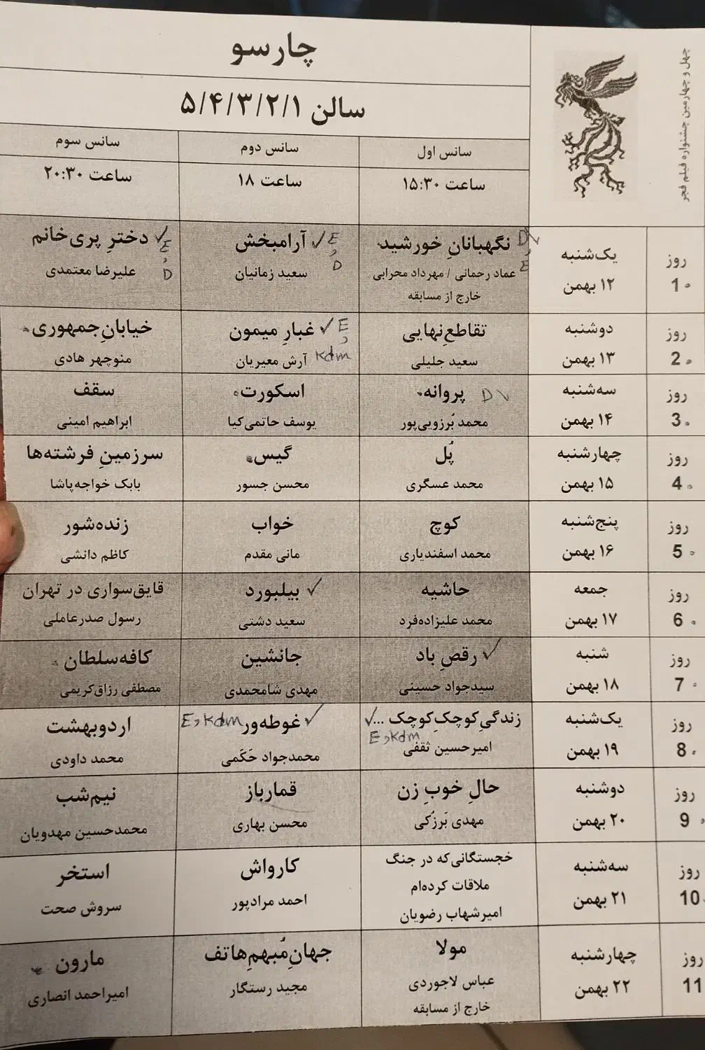 سینما چارسو|بلیت تئاتر و سینما|تهران, فردوسی|دیوار