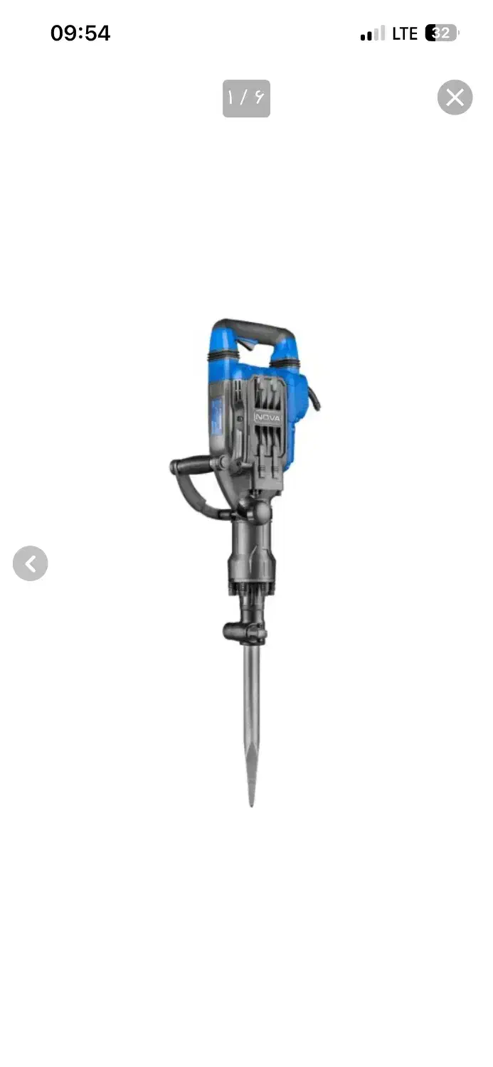 چکش تخریب ۱۶کیلویی نووا با یک سال گارانتی|ابزارآلات|رشت, کوی یخ|دیوار