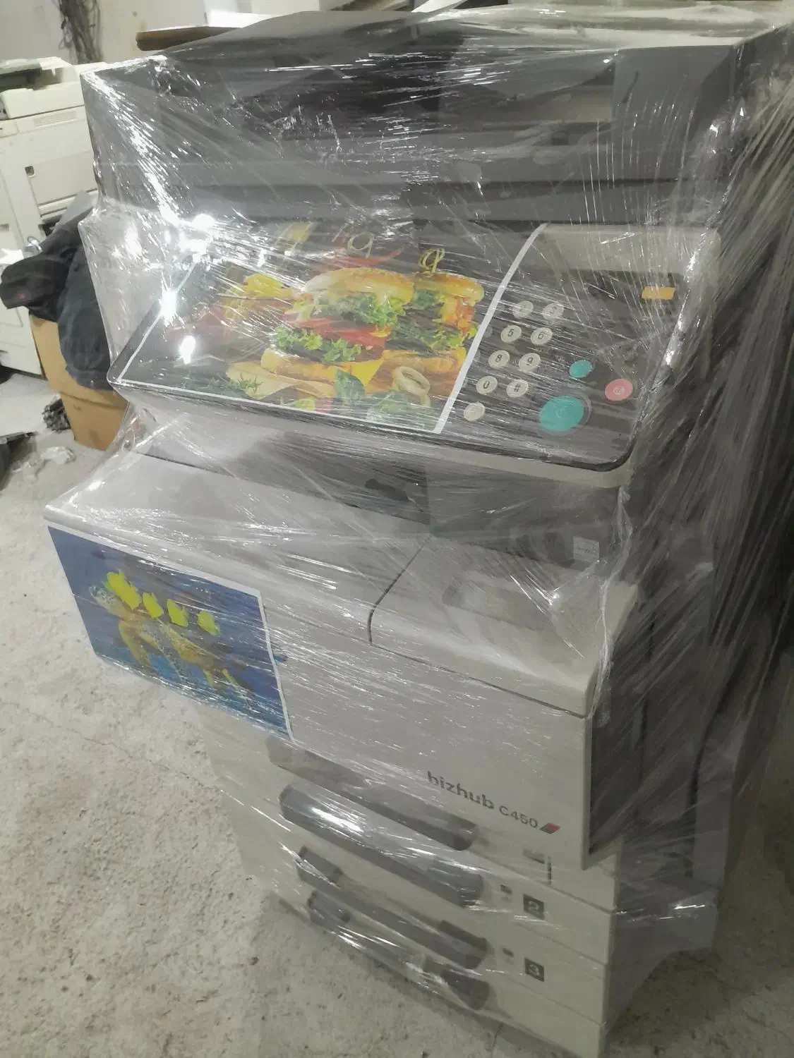 دستگاه رنگی کونیکا c450|پرینتر، اسکنر، کپی، فکس|مراغه, |دیوار