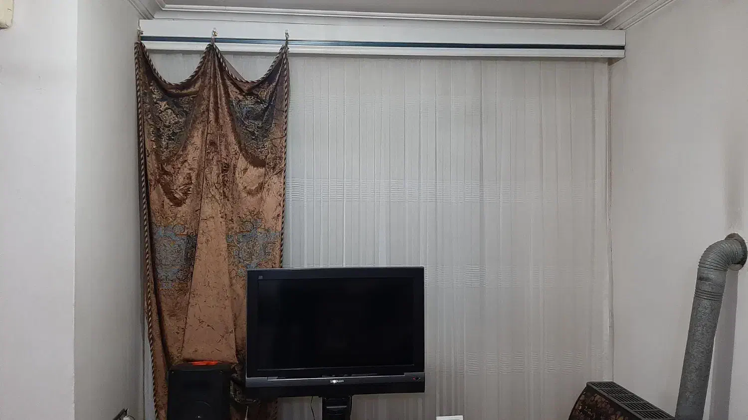 فروش پرده سلطنتی دو عدد با یال و کتیبه|پرده، رانر، رومیزی|سورک, |دیوار