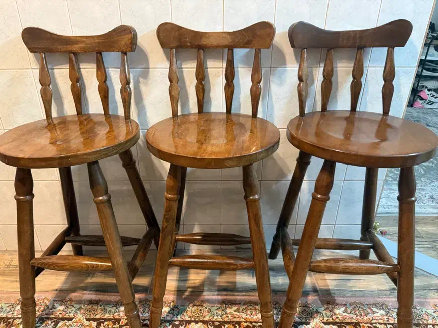 ۳ عدد صندلی کانتر|صندلی و نیمکت|فردیس, شهرک شهید حسینی|دیوار