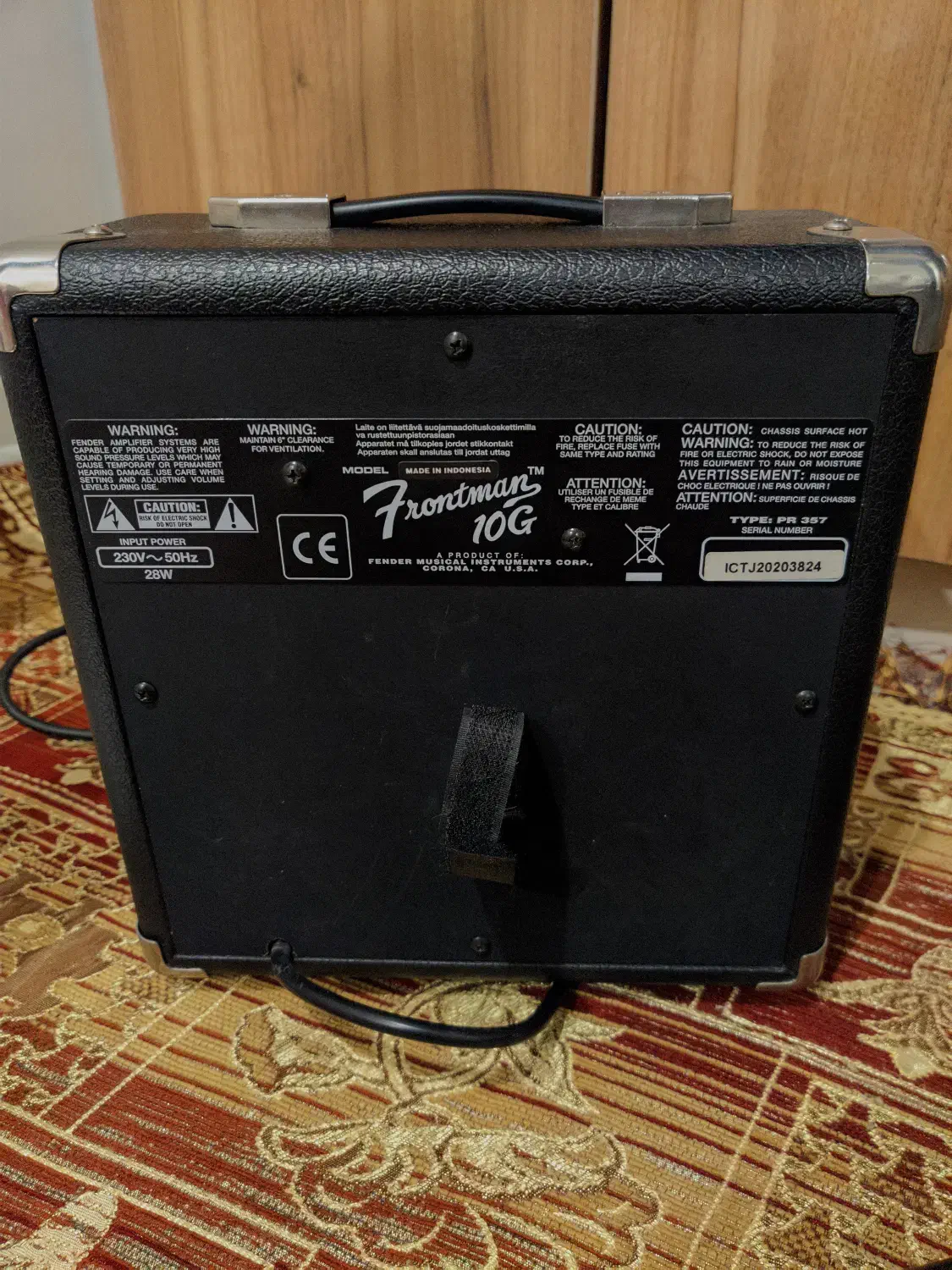Fender Frontman 10g آمپلیفایر گیتار الکتریک|گیتار، بیس، امپلیفایر|اهواز, فاز ۲ پادادشهر|دیوار