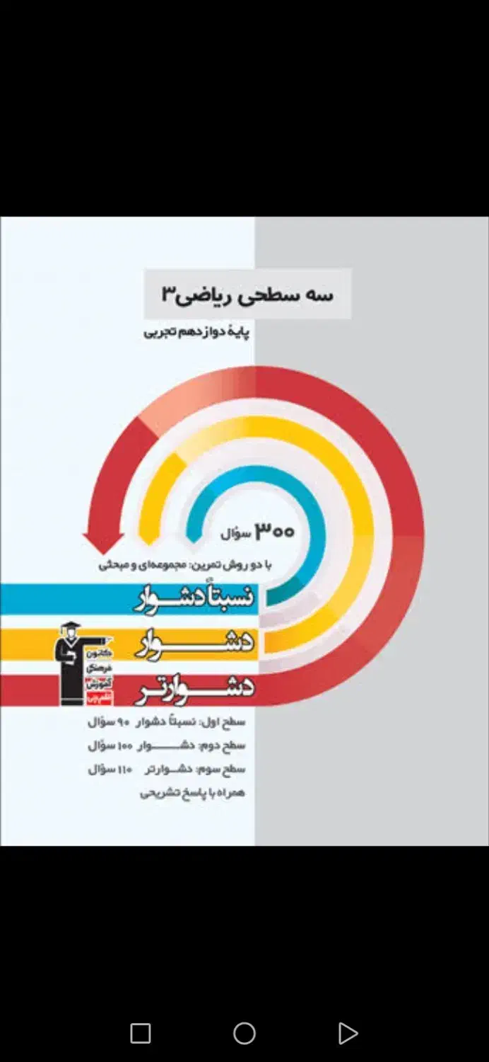 کتاب 3 سطحی|کتاب و مجله آموزشی|قم, شهرک قدس|دیوار