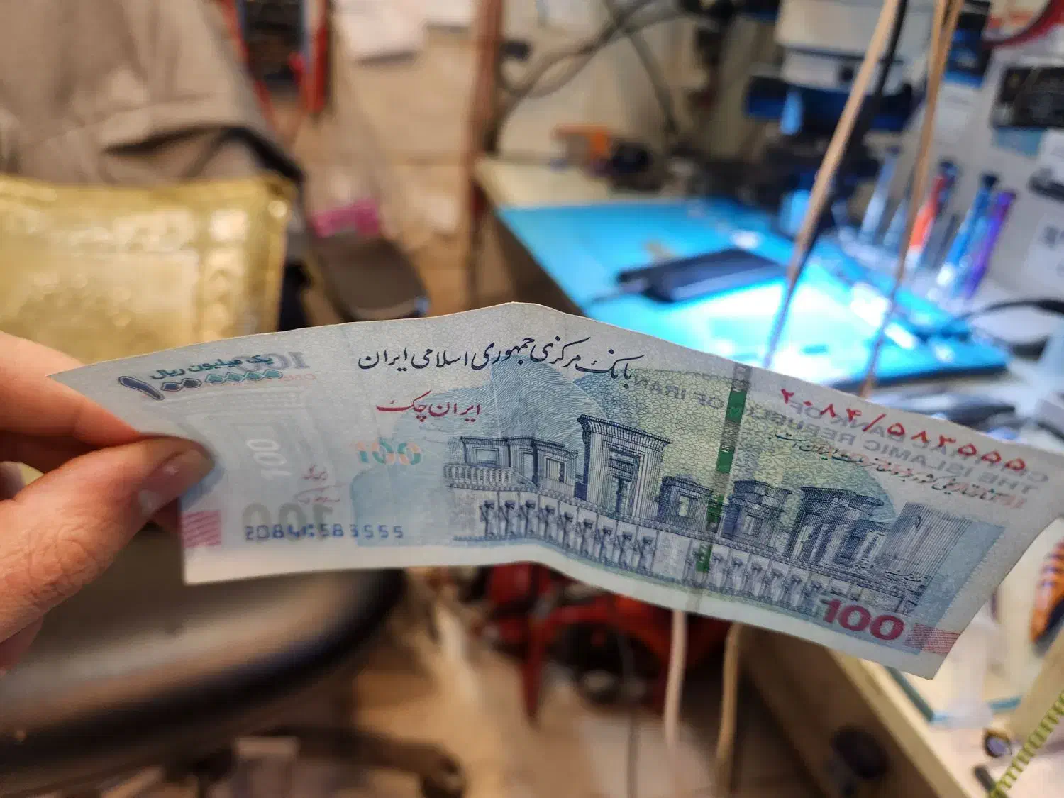 اسکانس ارور 100 هزار تومنی|کلکسیون سکه، تمبر، اسکناس|تهران, پرستار|دیوار