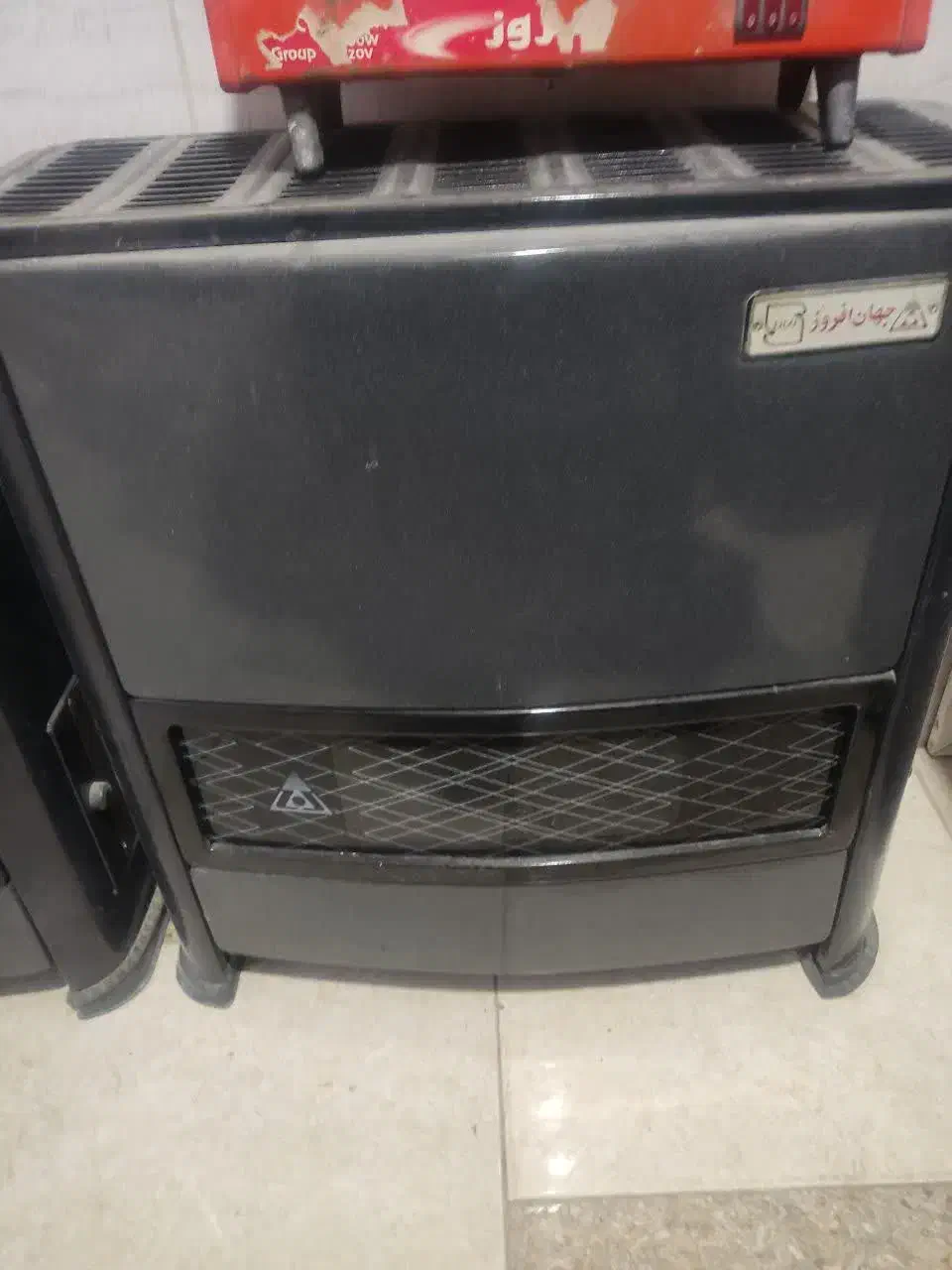 دوتابخاری جهان افروز ۱۲هزاردرحدنونو،باضمانت|بخاری، هیتر، شومینه|بیرانوند, |دیوار