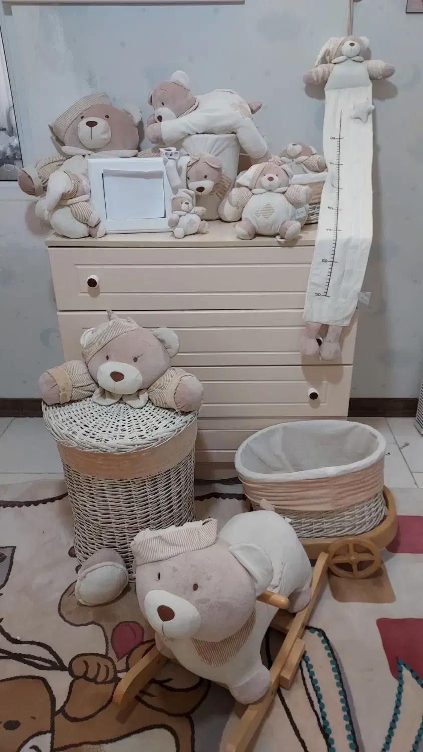 ست خرسی سیسمونی|اسباب و اثاث بچه|پاکدشت, پاکدشت (مامازند)|دیوار