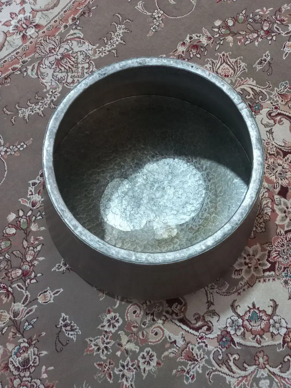 دیگ مسی وزن سنگین قدیمی|ظروف پخت‌وپز|کرمانشاه, |دیوار