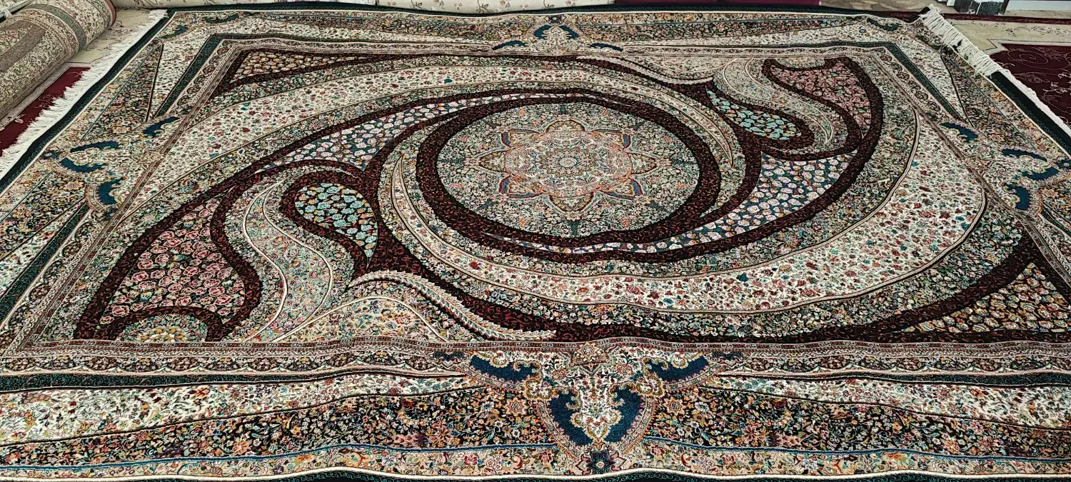 دو تخته فرش 12 متری|فرش|ایلام, |دیوار