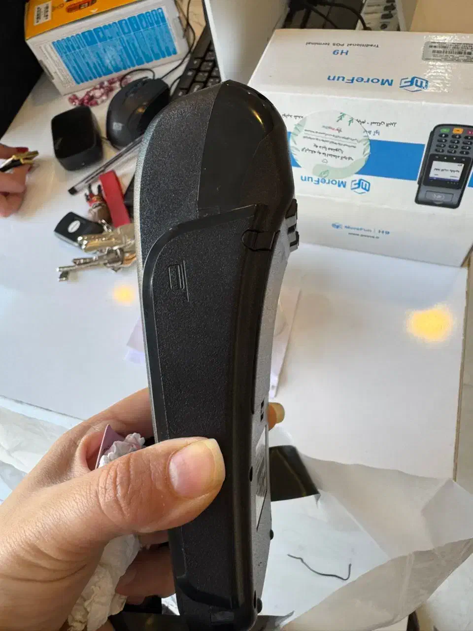 دستگاه کارت خوان مدل مورفان H9|فروشگاه و مغازه|سیاهکل, |دیوار