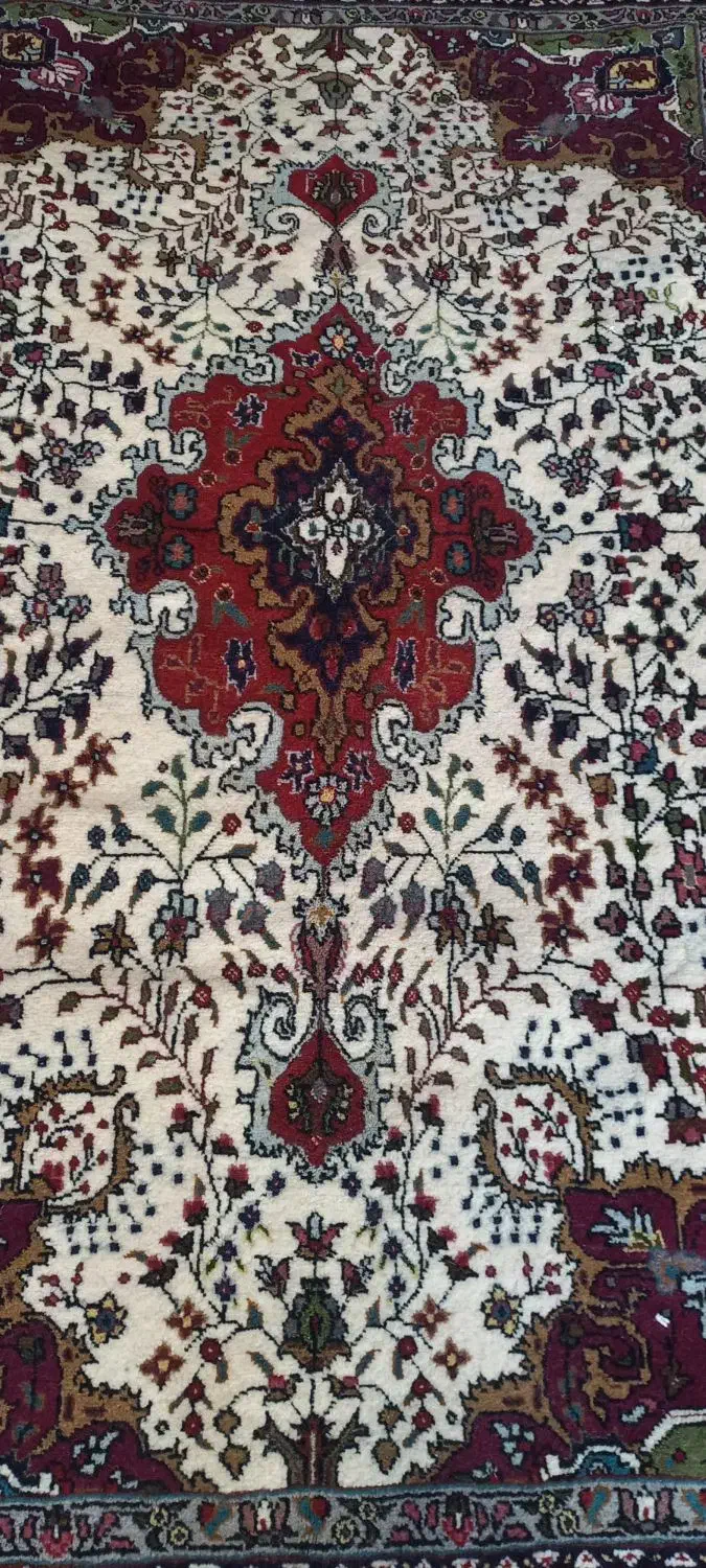 قالیچه دستبافت آذرشهر کرمان قلم ۱/۵×۲/۲۵|فرش|تبریز, |دیوار