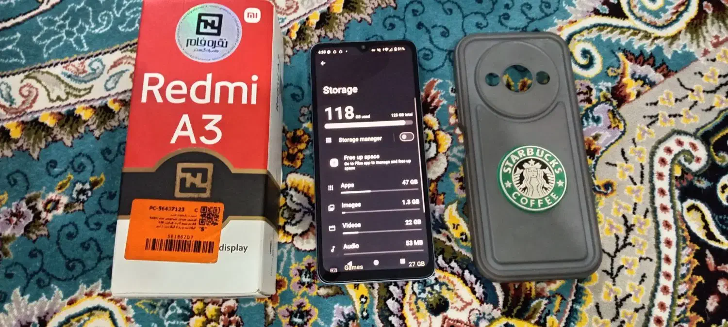 گوشی موبایل RedmiA3 128|موبایل|بندر انزلی, انصار الحسین|دیوار