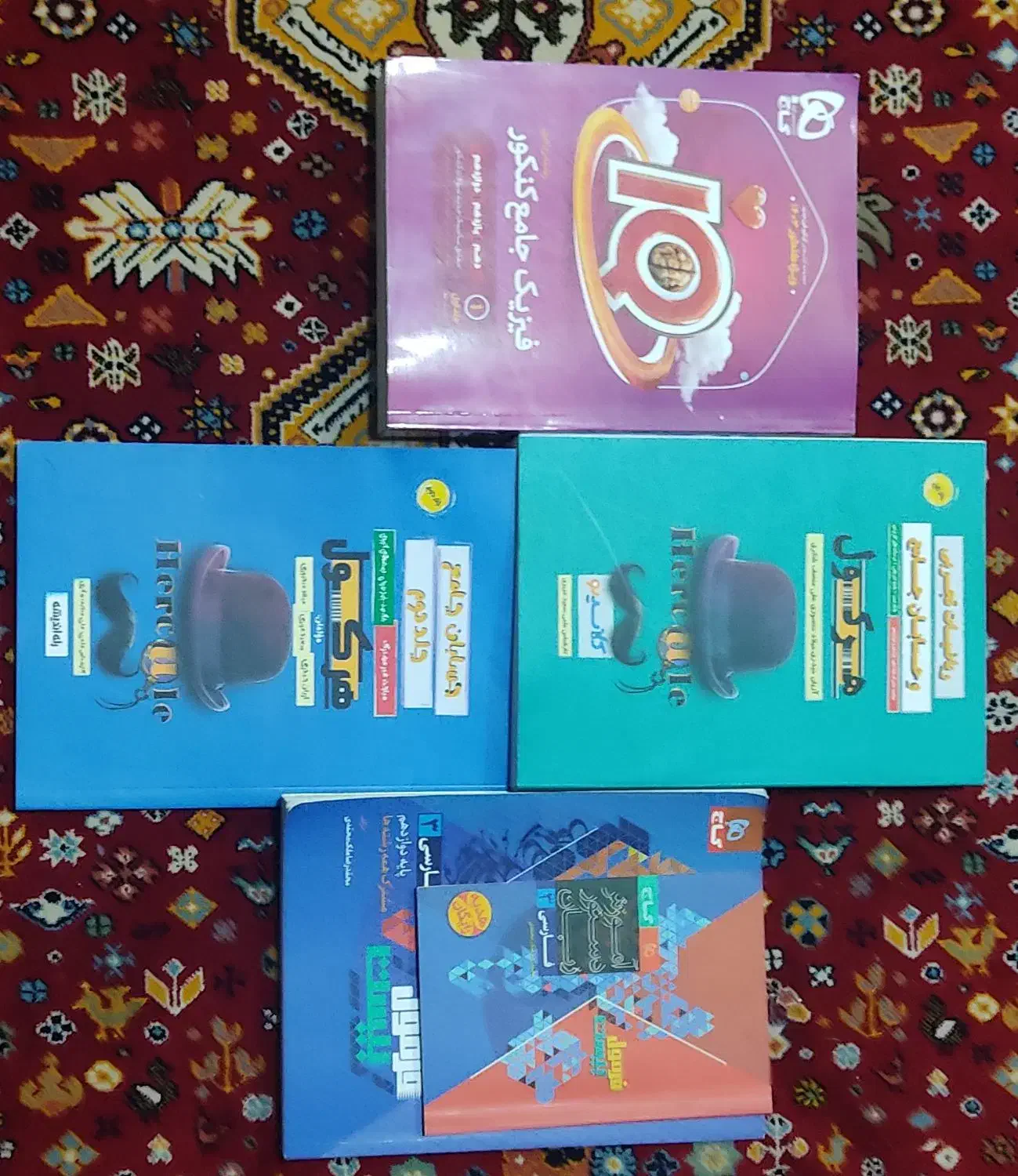 کتب کنکور رشته ریاضی|کتاب و مجله آموزشی|شیراز, لاله|دیوار