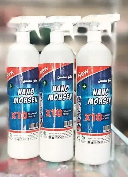 چربی زدا و لکه بر فوق قوی نانومحسن|مواد شوینده و دستمال کاغذی|بروجرد, |دیوار