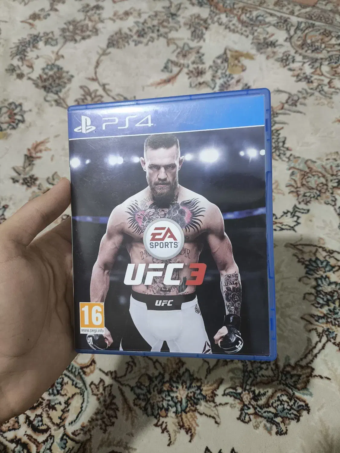دیسک ufc3 ps4|کنسول، بازی ویدئویی و آنلاین|تهران, خانی آباد نو شمالی|دیوار