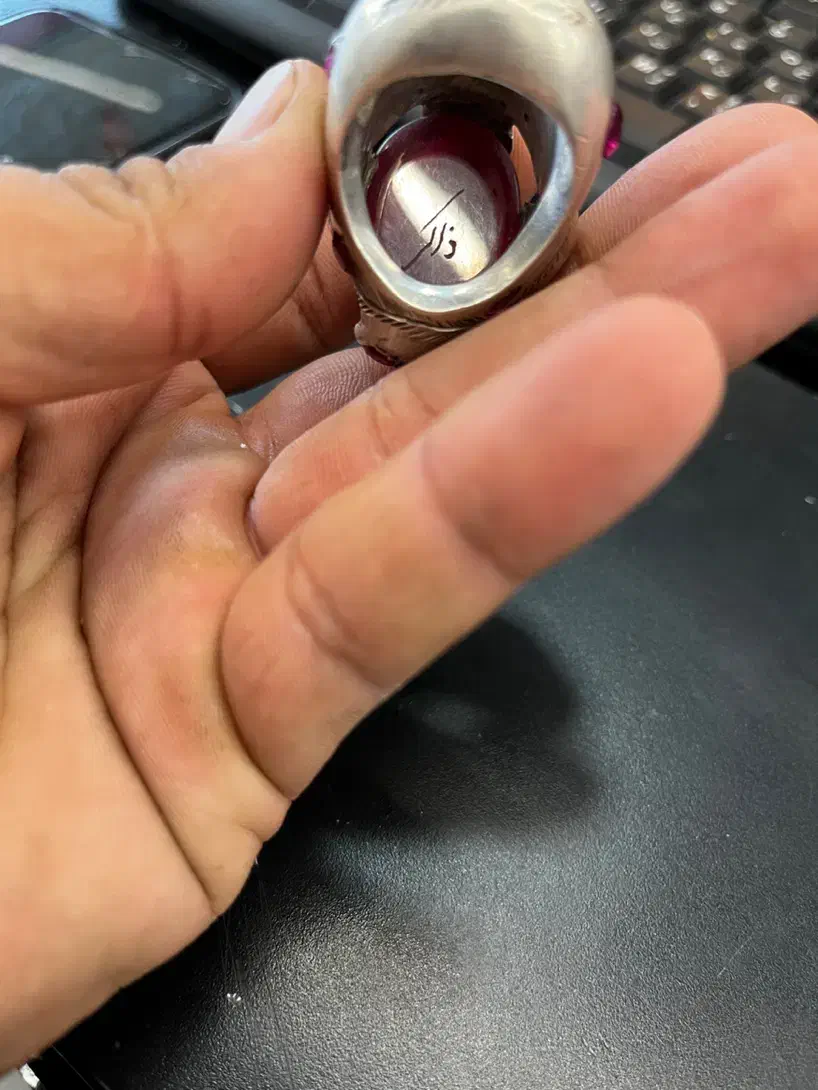 انگشتر نقره ۹۲۵|جواهرات|اراک, |دیوار