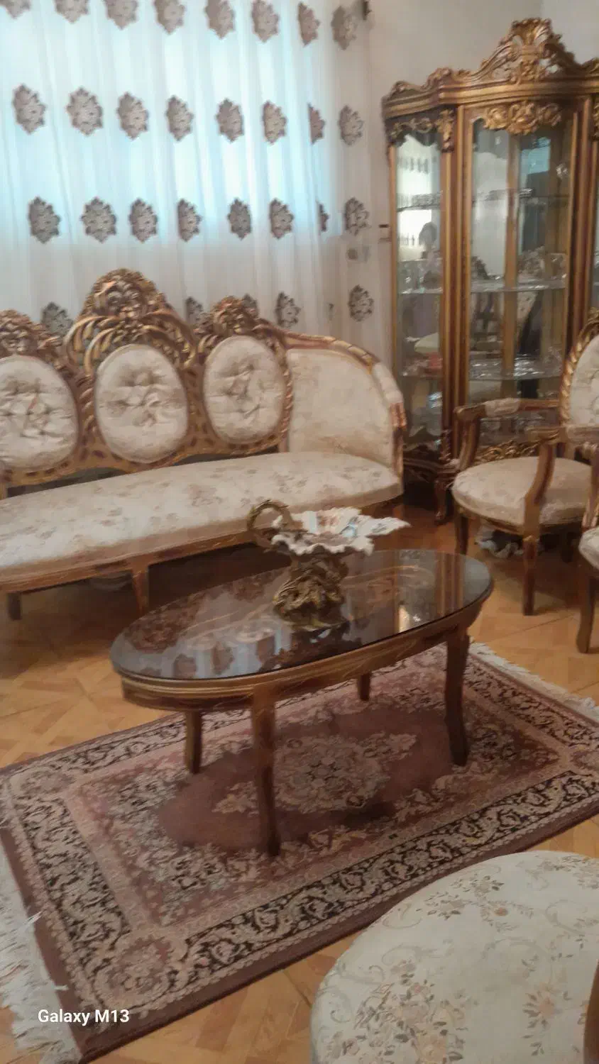 مبلمان ۹نفره غذاخوری ۸نفره|مبلمان خانگی و میز عسلی|فومن, |دیوار