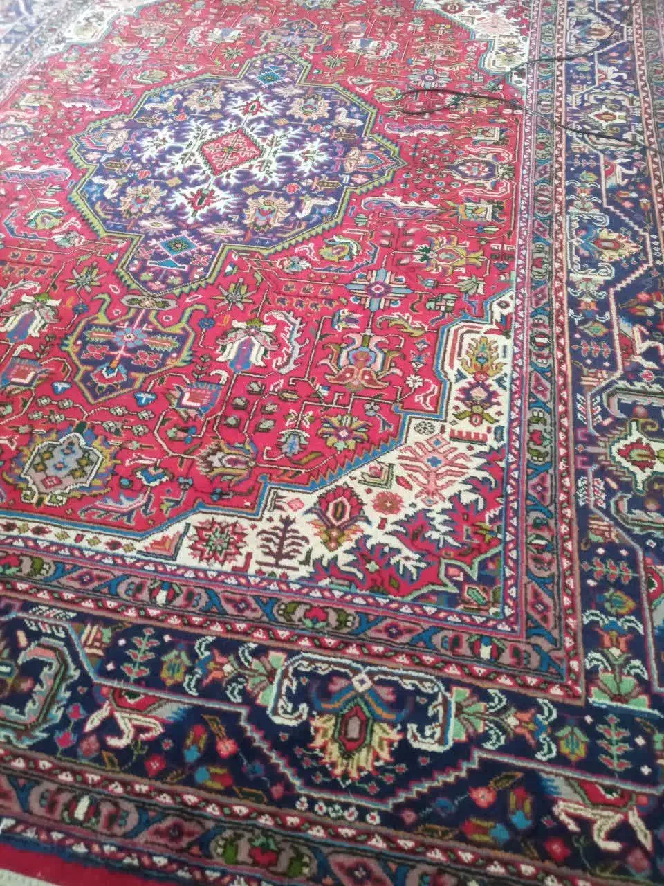 یک جفت فرش ۹متری قبا|فرش|مراغه, |دیوار