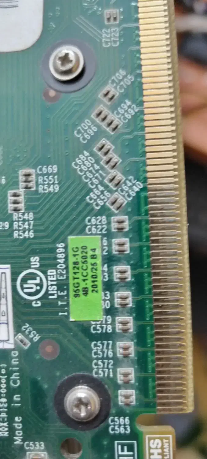 گرافیک 1 گیگ 9500  128 بیتی|قطعات و لوازم جانبی رایانه|علی‌آباد کتول, |دیوار