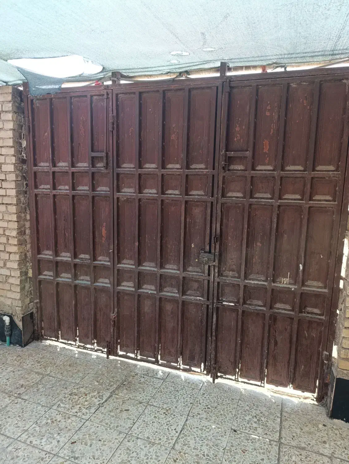 درب حیاطی فلزی|مصالح و تجهیزات ساختمان|کارون, |دیوار