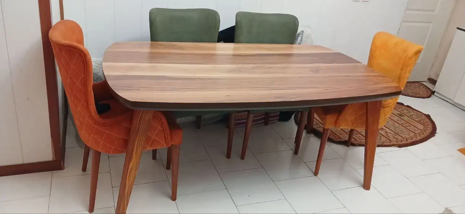 میز نهار خوری ۶نفره|میز و صندلی غذاخوری|محمدیه-قزوین, |دیوار