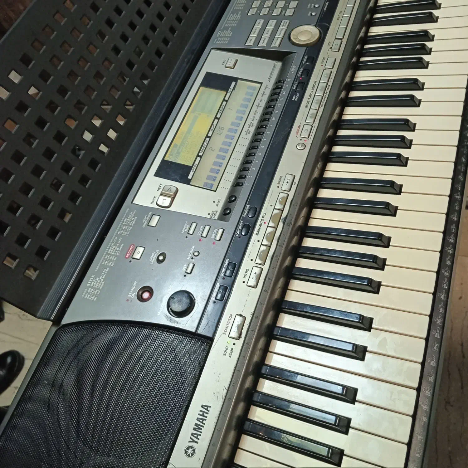 ارگ یاماها ۶۴۰ تاچ دار فقط مصرف کننده|پیانو، کیبورد، آکاردئون|تهران, تهرانسر مرکزی|دیوار